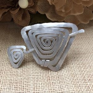 OOAK Metal Ponytail Holder Barrette